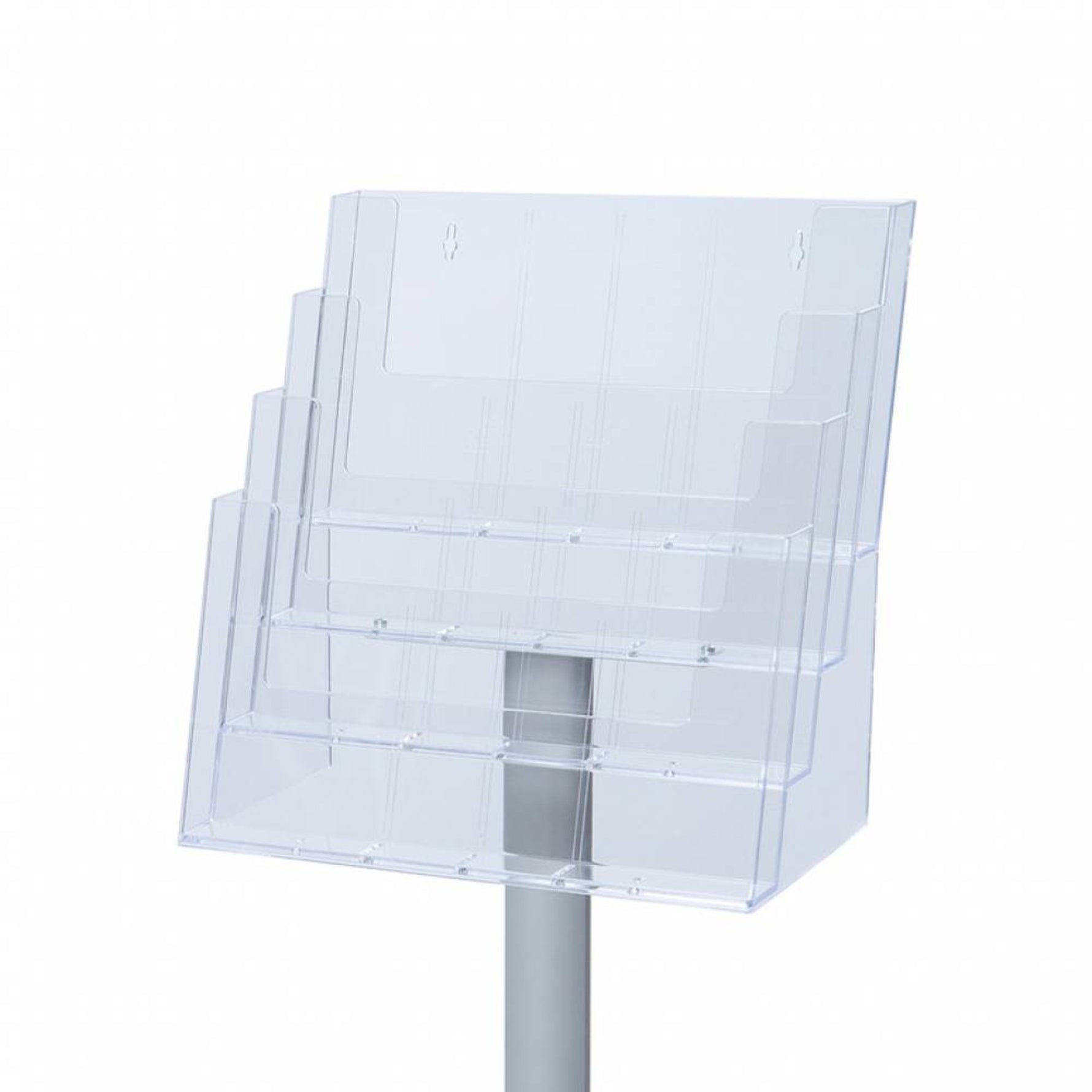 Showdown® Displays Prospektständer 4 x DIN A4, 8 x DIN A5, 12 x 1/3 DIN A4 - Wiepa Bürofachpartner