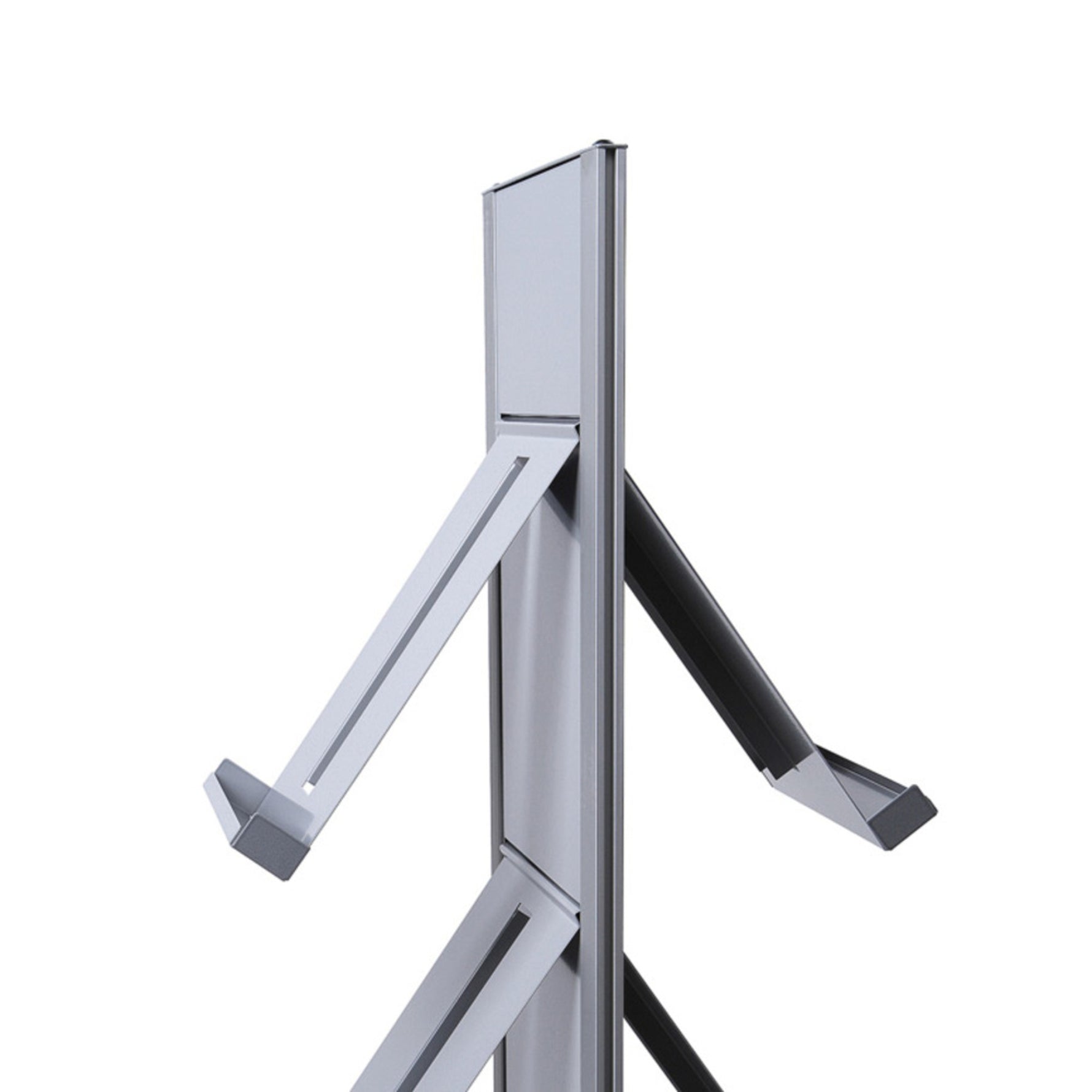 Showdown® Displays Prospektständer Design DIN A4 silber/alu - Wiepa Bürofachpartner