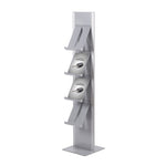 Showdown® Displays Prospektständer Design DIN A4 silber/alu - Wiepa Bürofachpartner