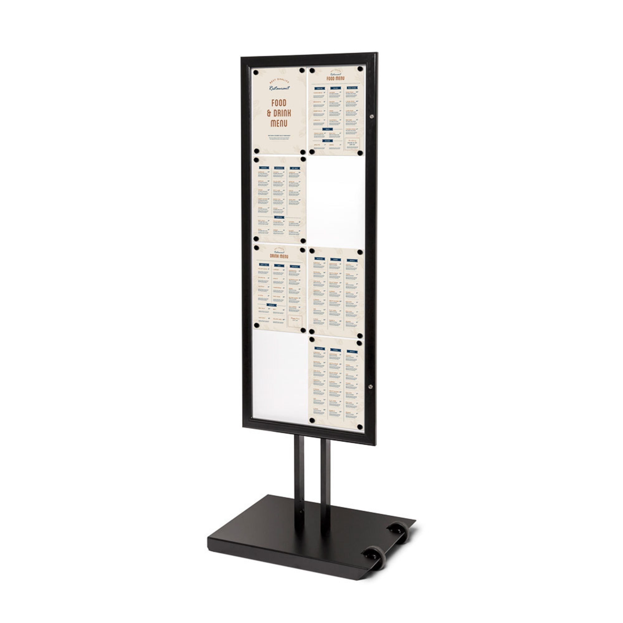 Showdown® Displays Schaukasten Outdoor 8 x DIN A4 - Wiepa Bürofachpartner