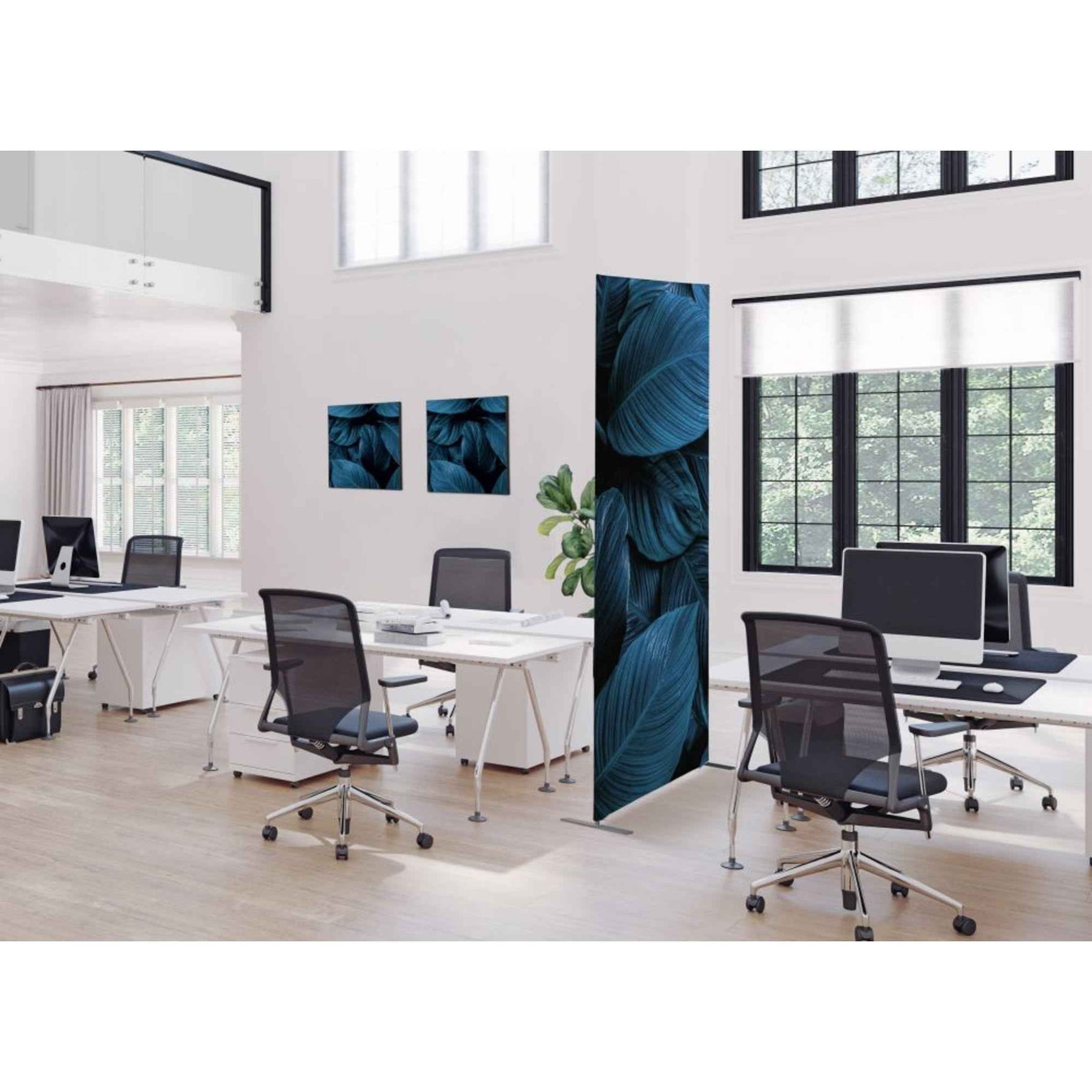 Showdown® Displays Dekobild 40 x 40 cm (B x H) Botanische Blätter – Produktbild 3