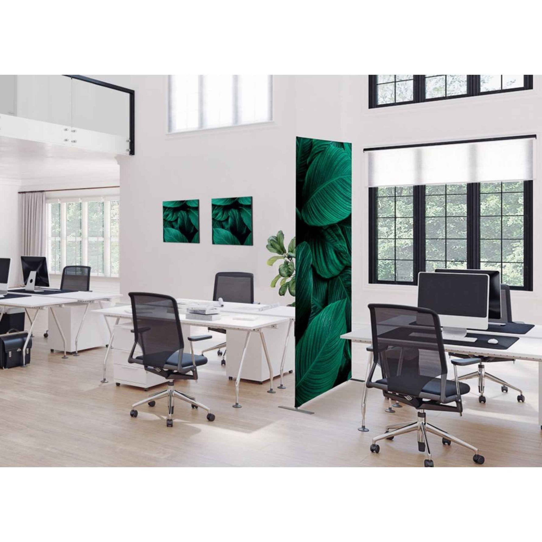 Showdown® Displays Dekobild 40 x 40 cm (B x H) Botanische Blätter – Produktbild 5