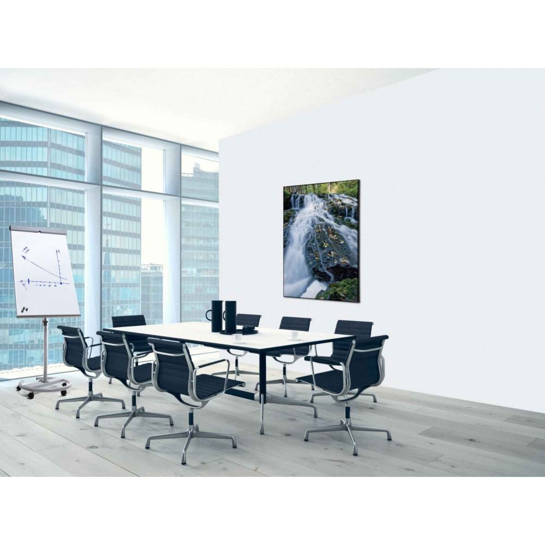 Showdown® Displays Dekobild 84,1 x 59,4 cm (B x H) Wasserfallwald – Produktbild 2