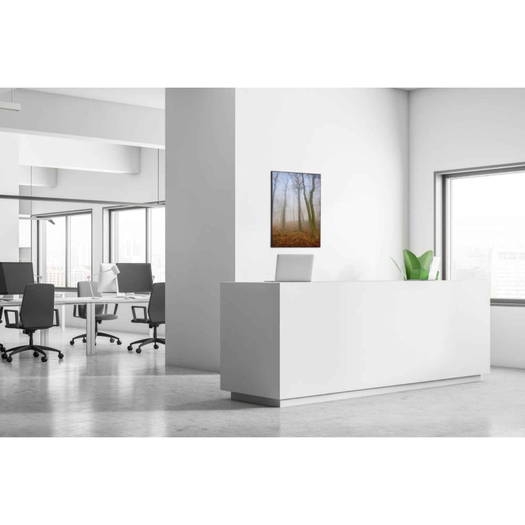 Showdown® Displays Dekobild 84,1 x 59,4 cm (B x H) Herbstnebel – Produktbild 2