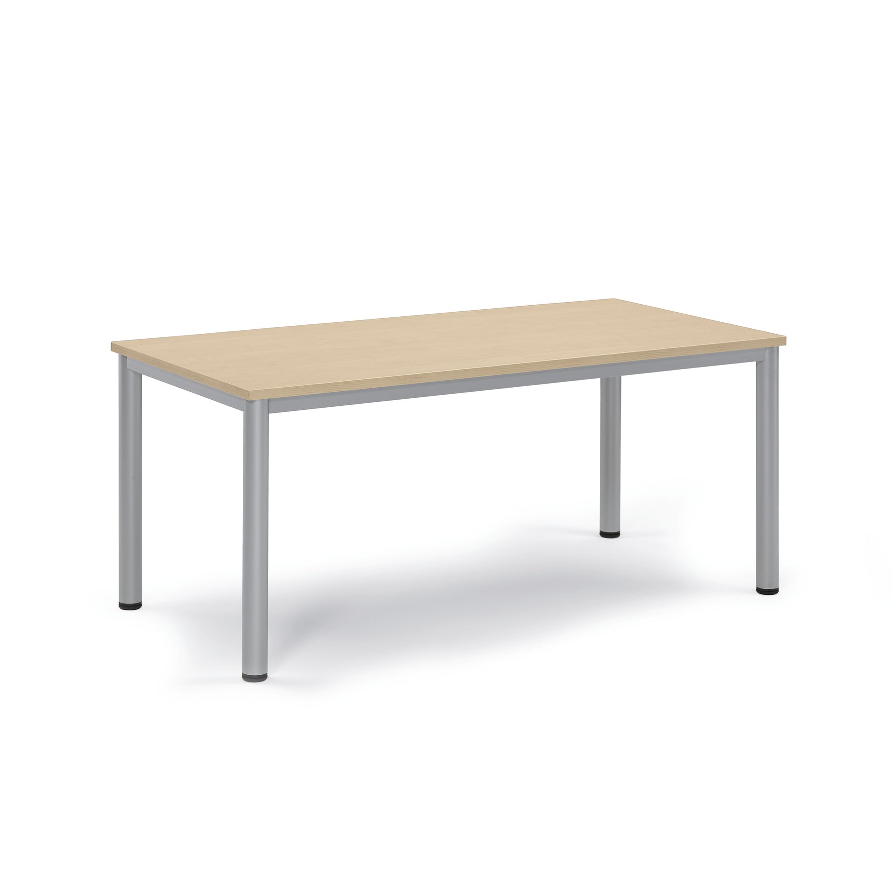 Neutralware Konferenztisch BASE-MODUL Q 1.600 x 720 x 800 mm (B x H x T) – Produktbild 3