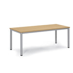 Neutralware Konferenztisch BASE-MODUL Q 1.800 x 720 x 800 mm (B x H x T) – Produktbild 2