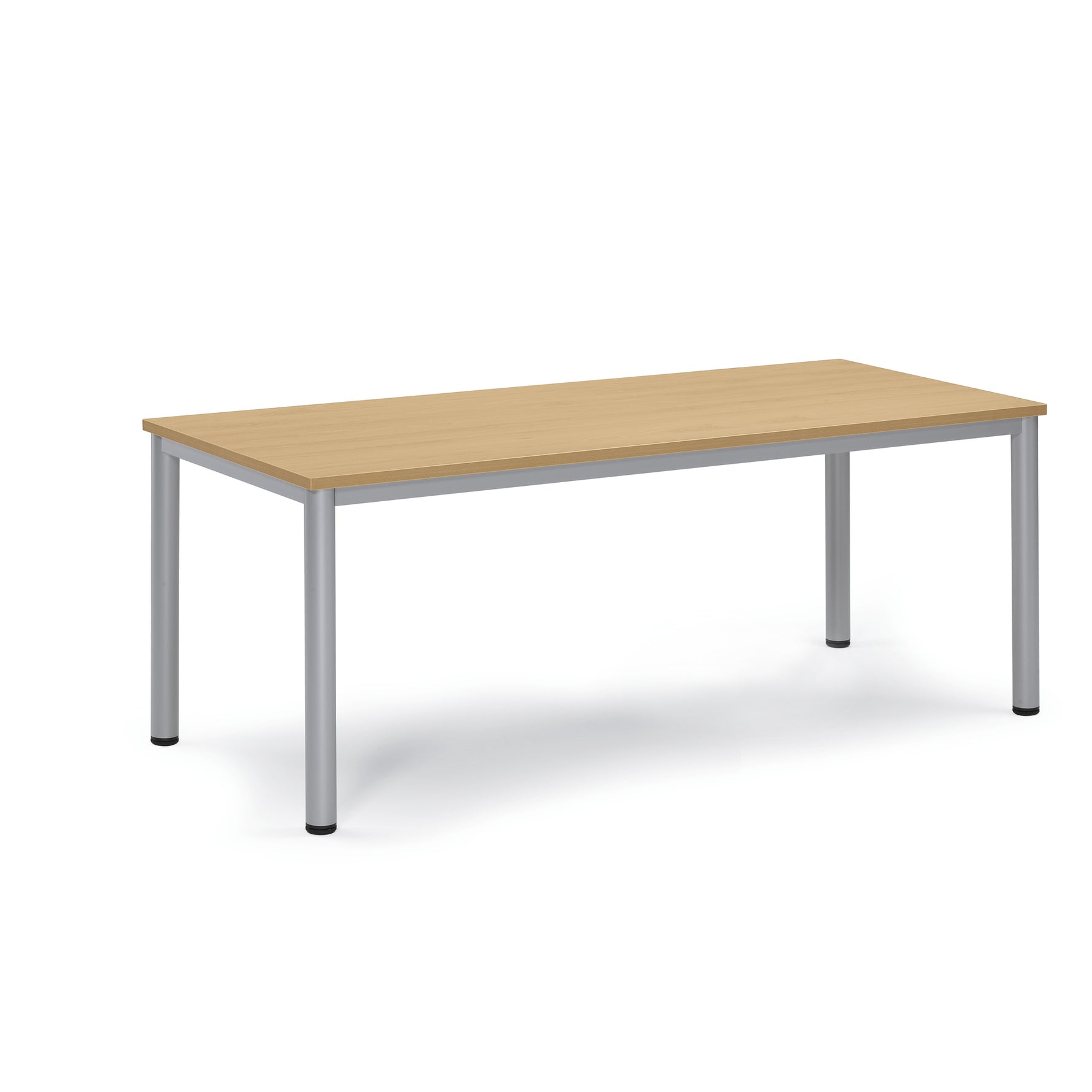 Neutralware Konferenztisch BASE-MODUL Q 1.800 x 720 x 800 mm (B x H x T) – Produktbild 2