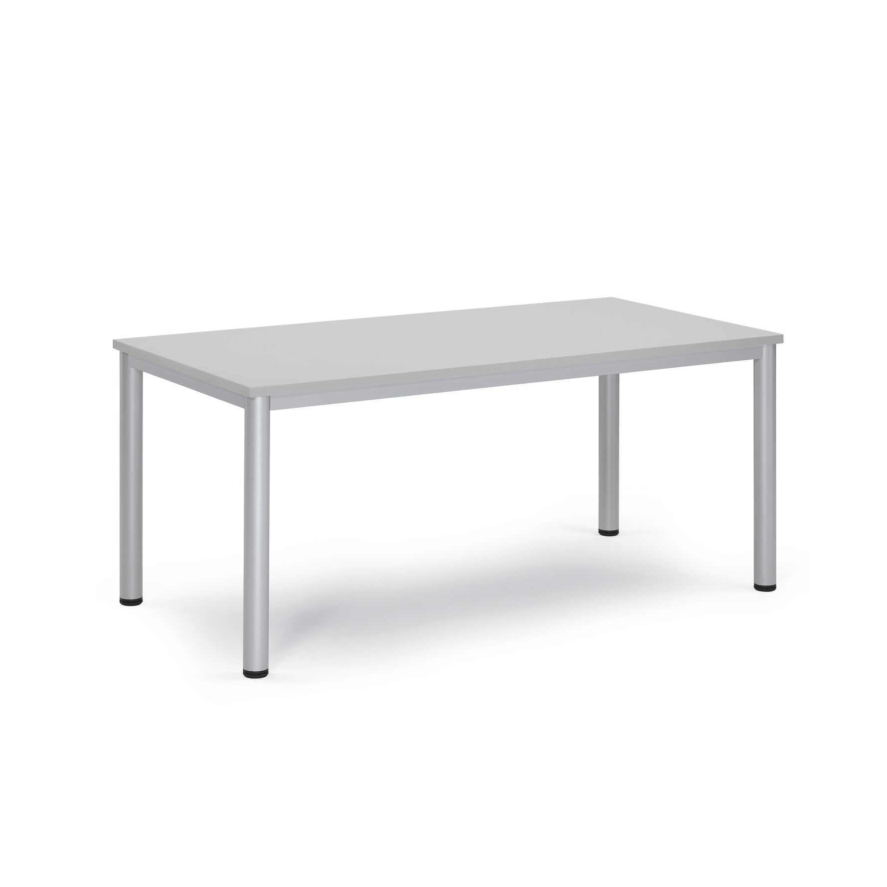 Neutralware Konferenztisch BASE-MODUL Q 1.600 x 720 x 800 mm (B x H x T) – Produktbild 4