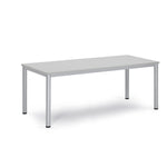 Neutralware Konferenztisch BASE-MODUL Q 1.800 x 720 x 800 mm (B x H x T) – Produktbild 4