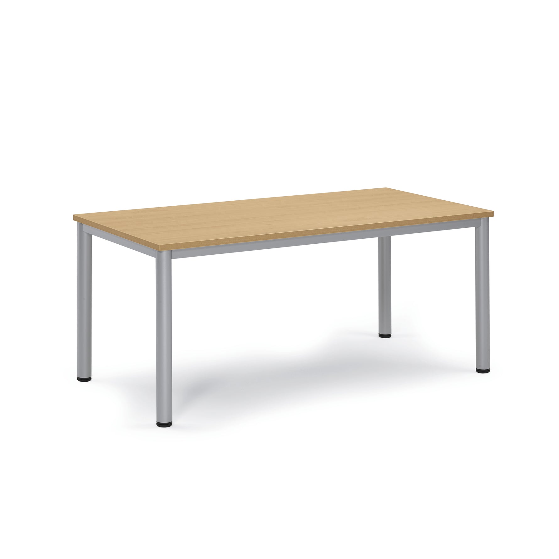 Neutralware Konferenztisch BASE-MODUL Q 1.600 x 720 x 800 mm (B x H x T) – Produktbild 2