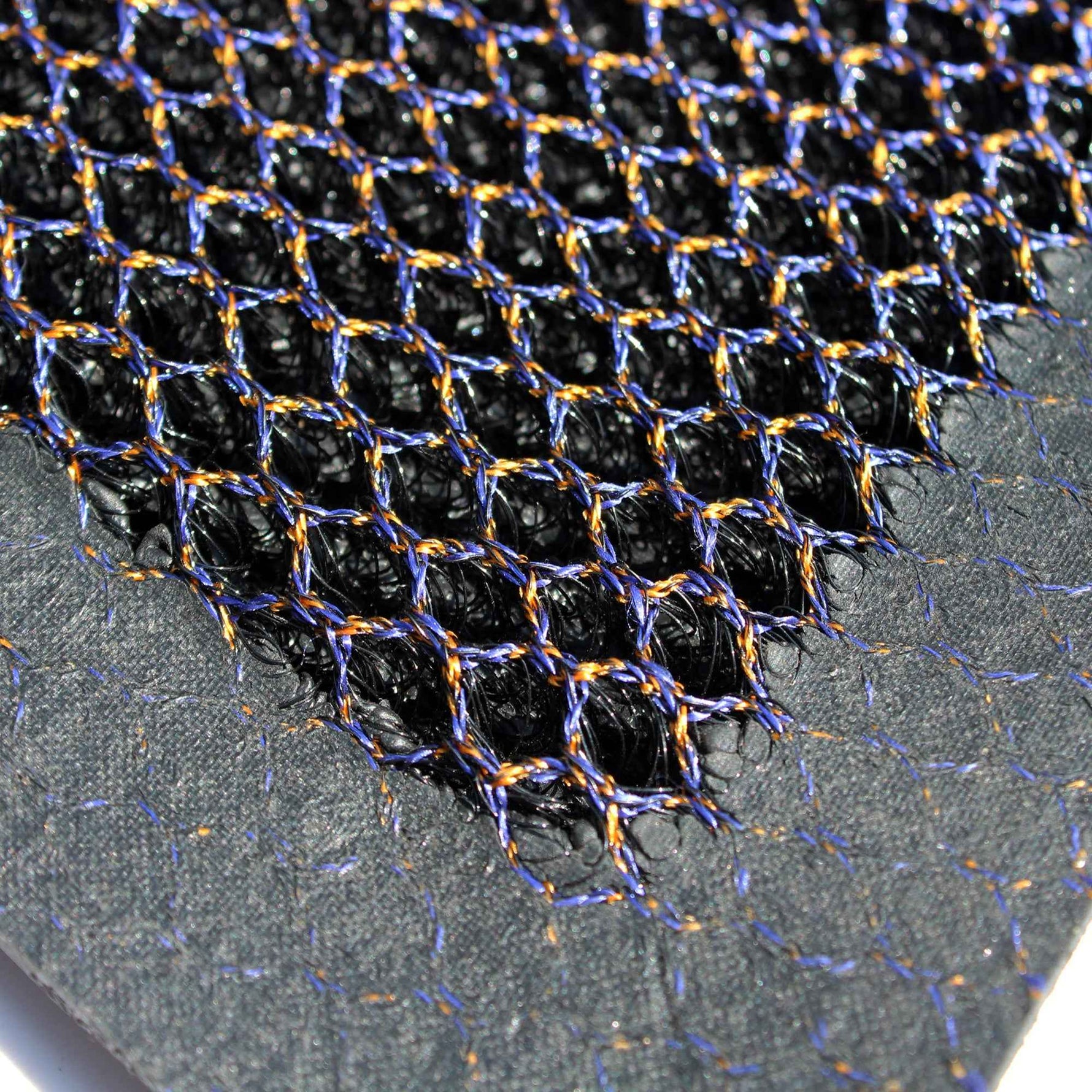 Doortex Schmutzfangmatte Meshmat Innenbereich orange/blau
