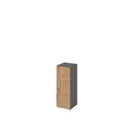 Hammerbacher Schließfachschrank 400 x 1.100 x 420 mm (B x H x T) 3 Fächer asteiche – Produktbild 2