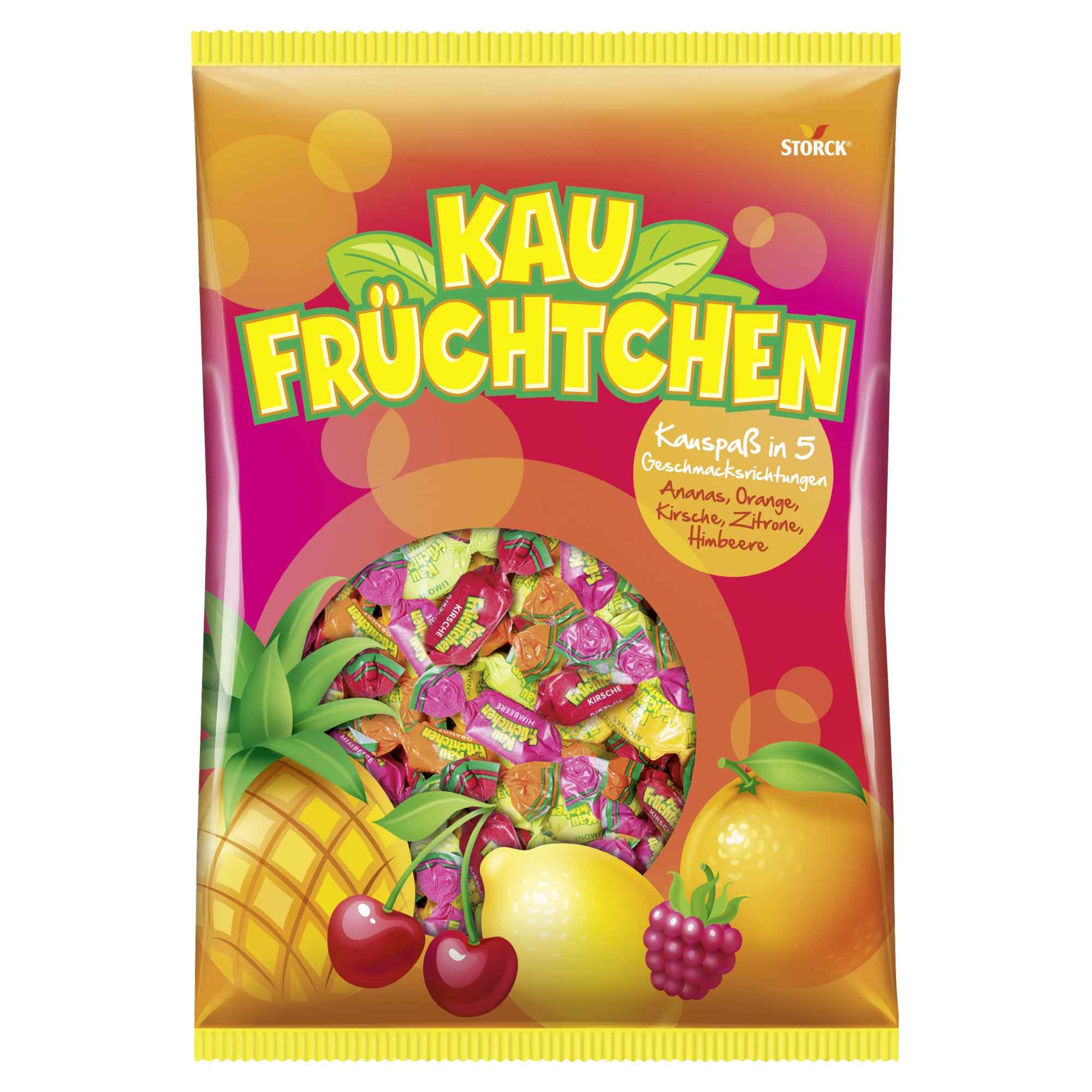Storck Bonbons Kau Früchtchen 1.000 g/Pack.