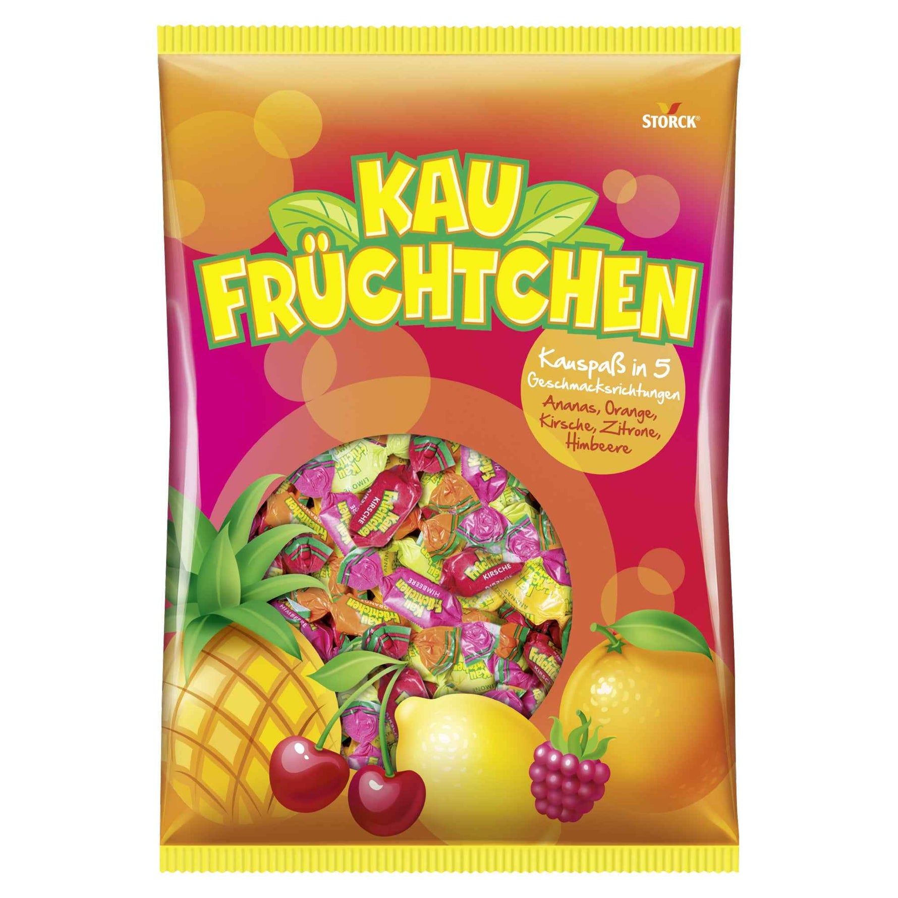 Storck Bonbons Kau Früchtchen 1.000 g/Pack.