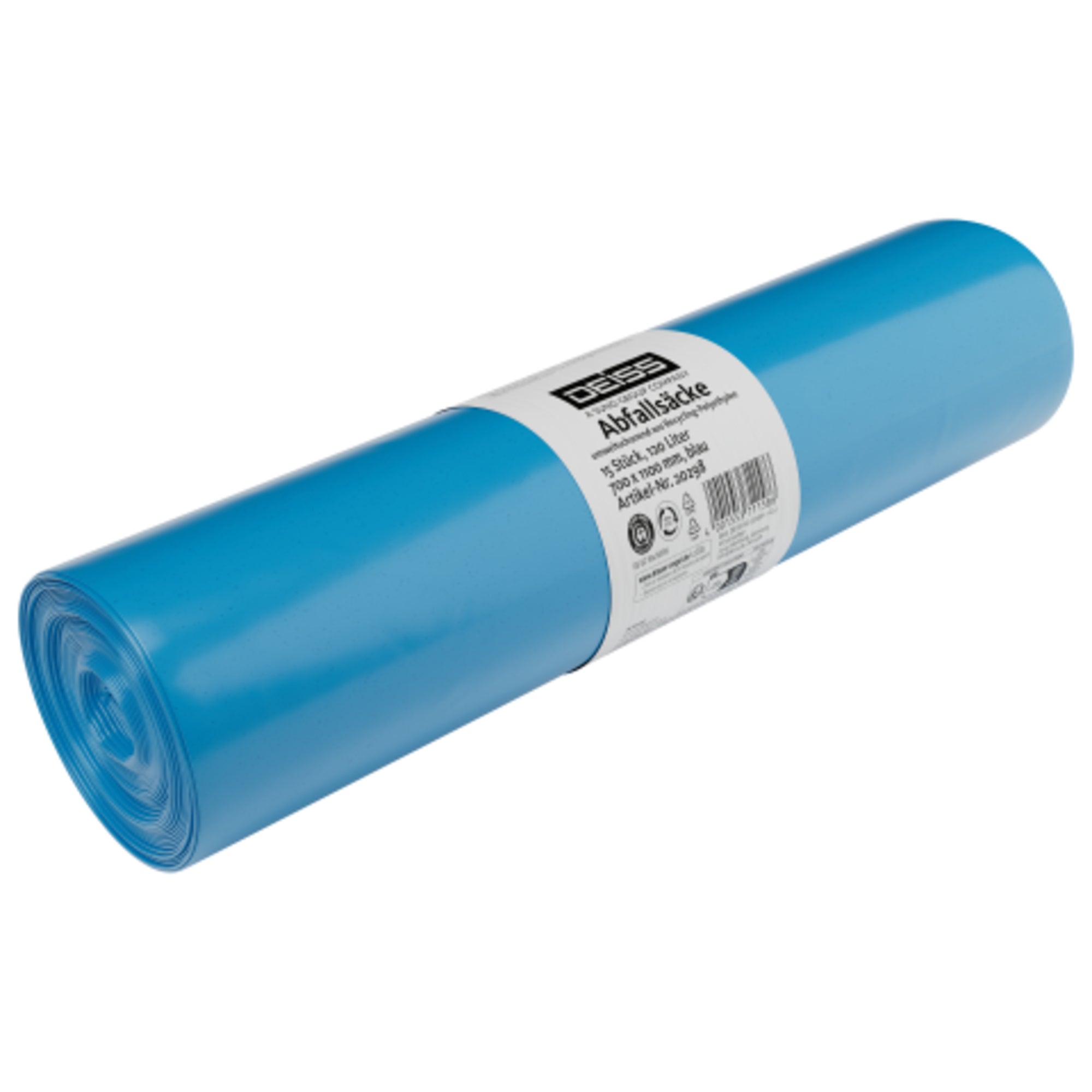 DEISS Müllsack 120 l 15 St./Pack. - Wiepa Bürofachpartner