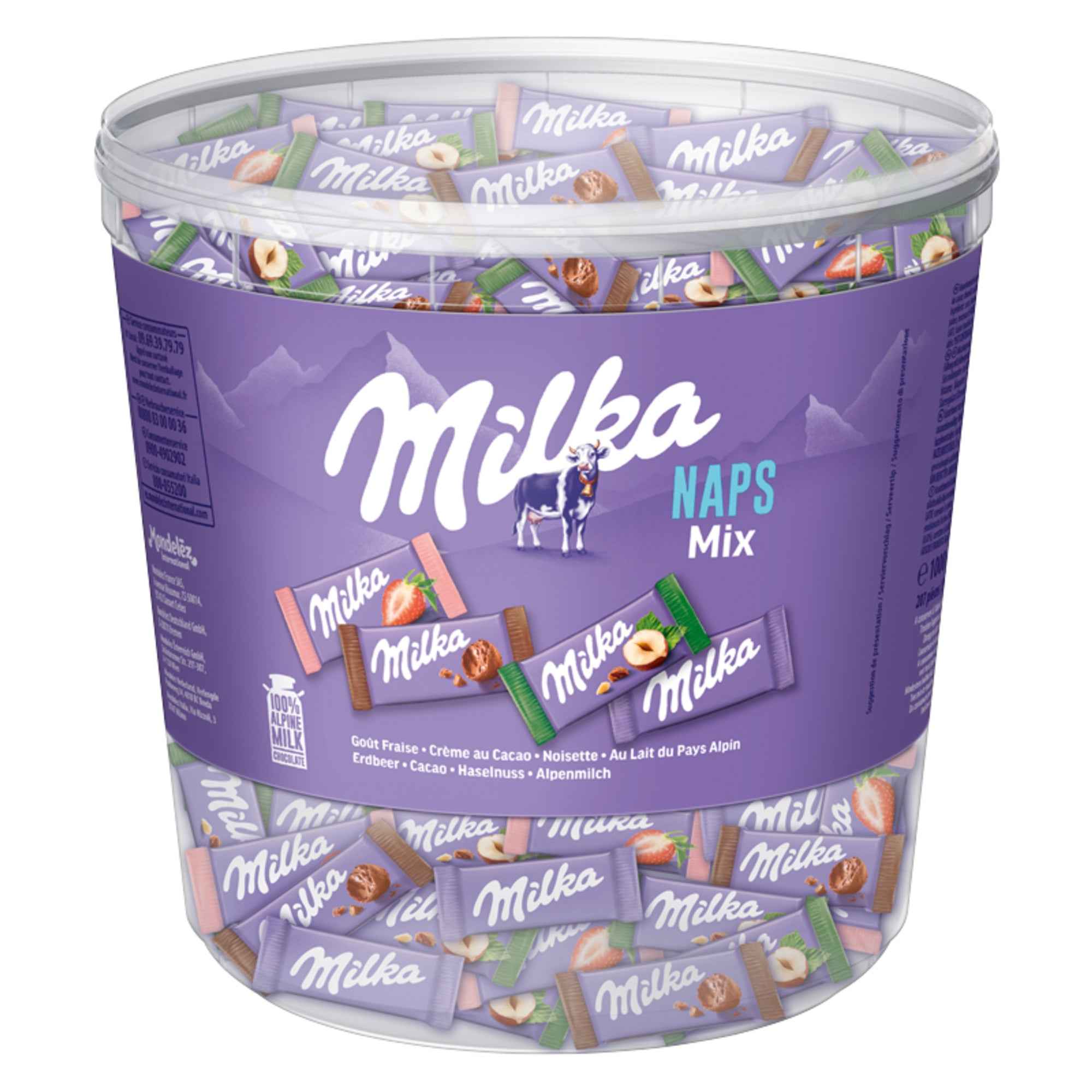 Milka Schokolade NAPS MIX 1.000 g/Pack.