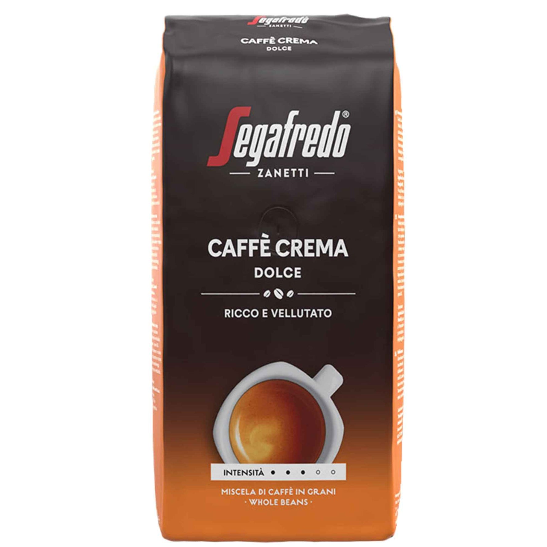 Segafredo Zanetti Kaffee Crema Dolce 1.000 g/Pack.