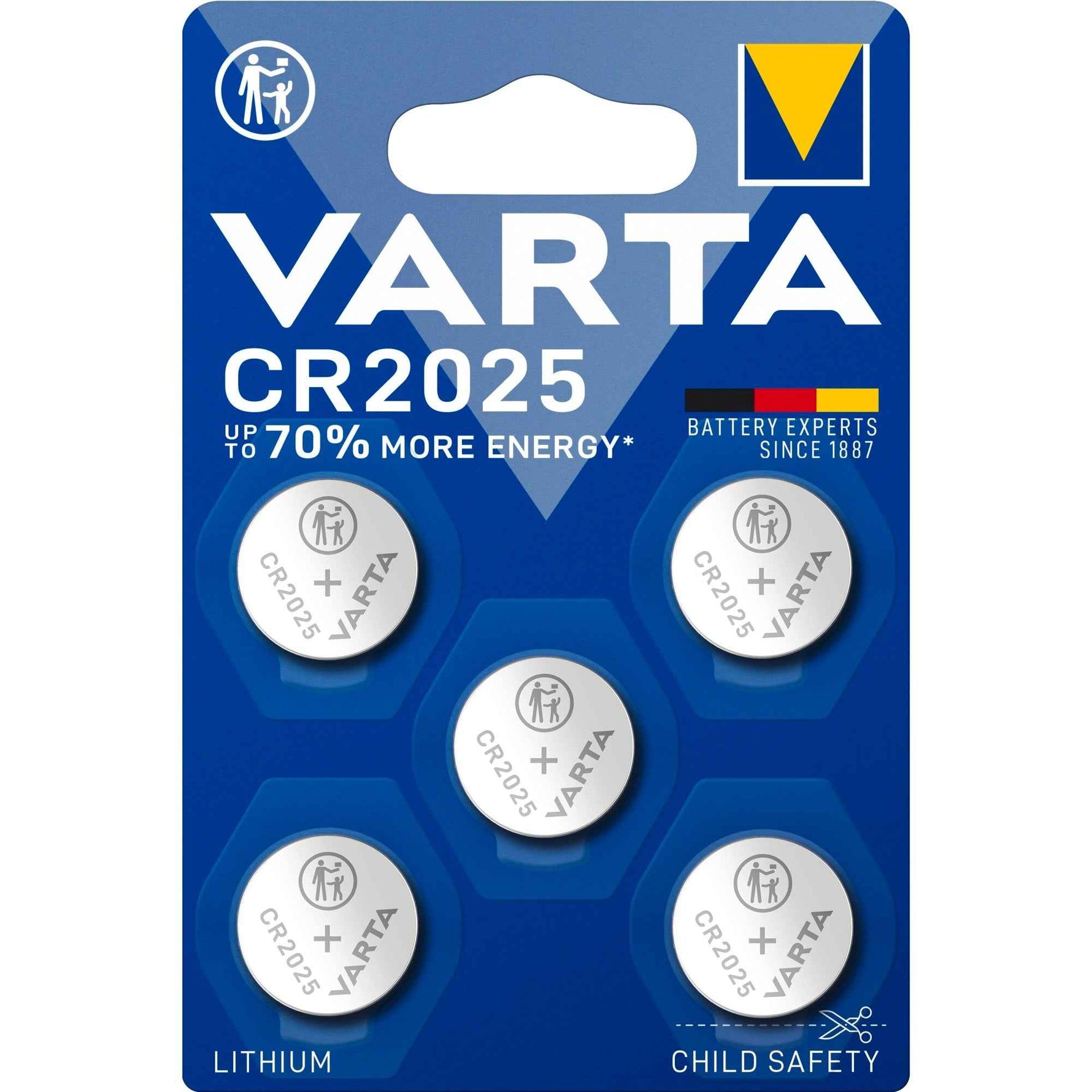 Varta Knopfzelle Lithium CR2025