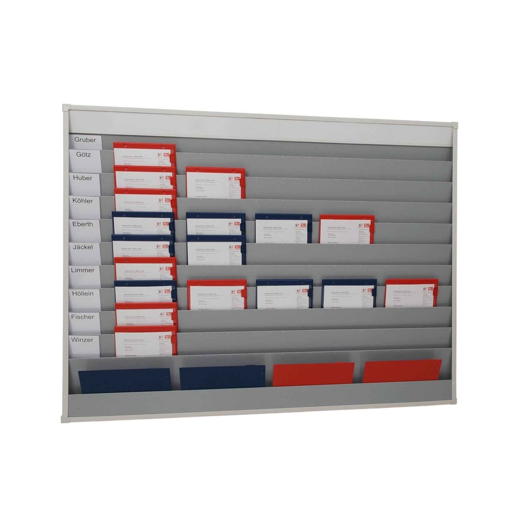 EICHNER Kartentafel Werkstattbereich 158 x 128,2 x 7,8 cm (B x H x T)