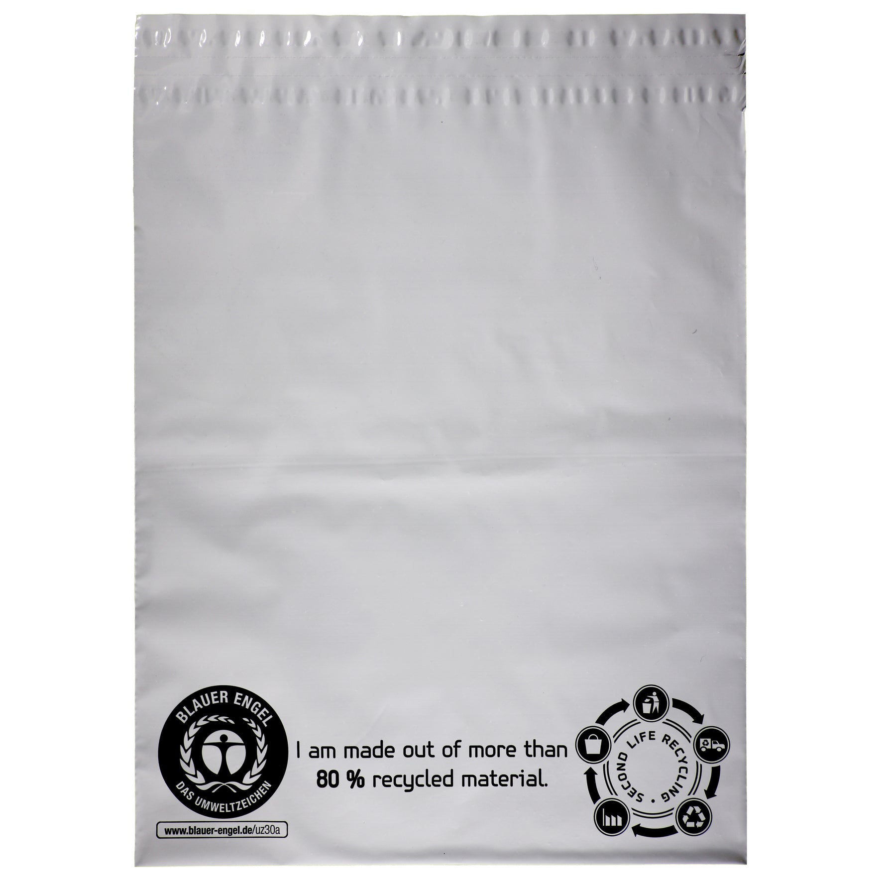Versandtasche Second life ohne Fenster 395 x 465 x -70 mm (B x H x T) - Wiepa Bürofachpartner