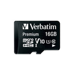 Verbatim Speicherkarte microSDHC 16 Gbyte