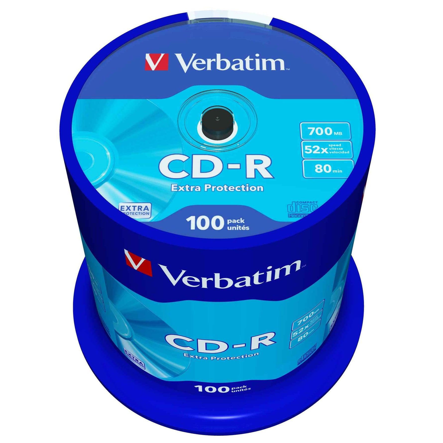 Verbatim CD-R Spindel 100 St./Pack.