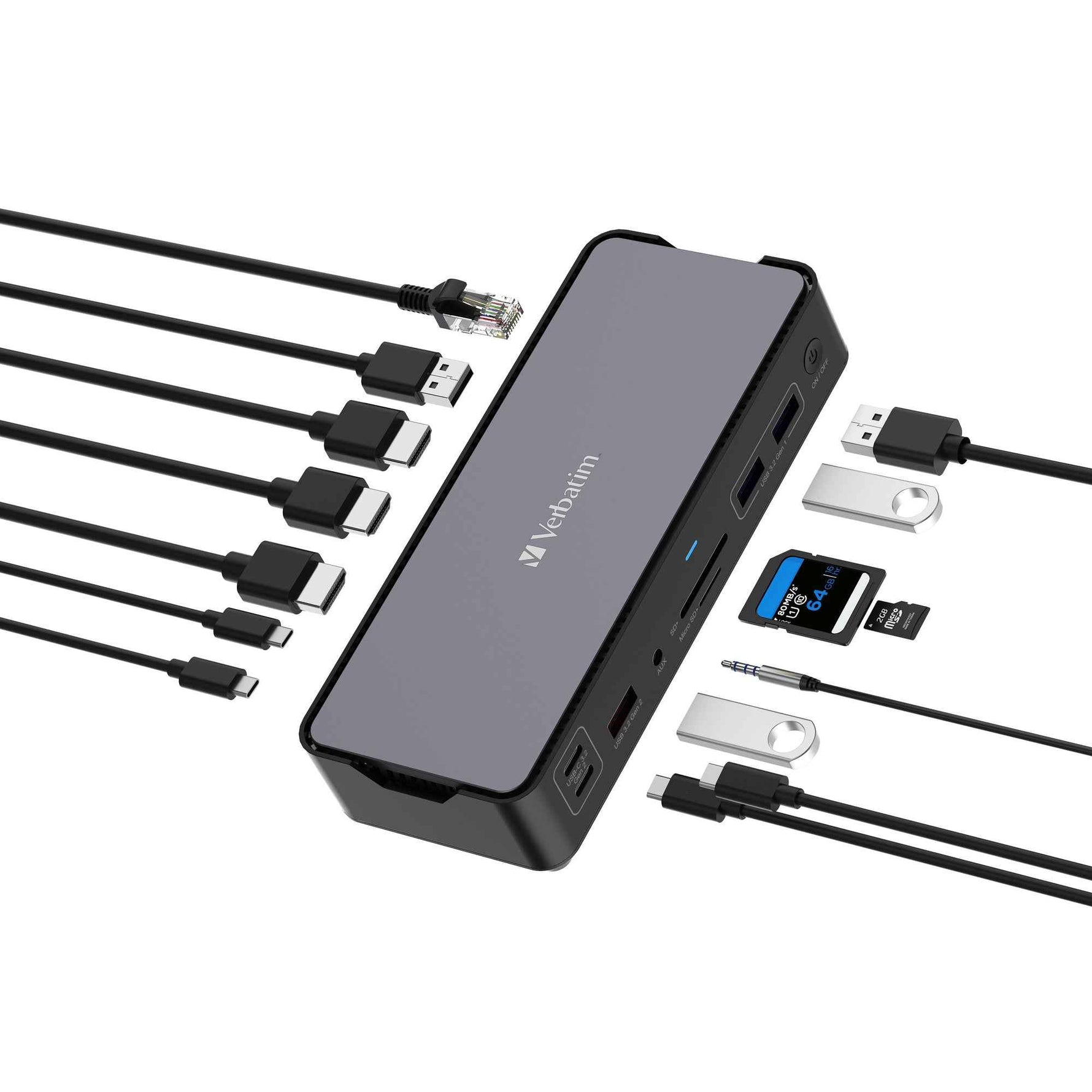 Verbatim Dockingstation CDS-15 100 W