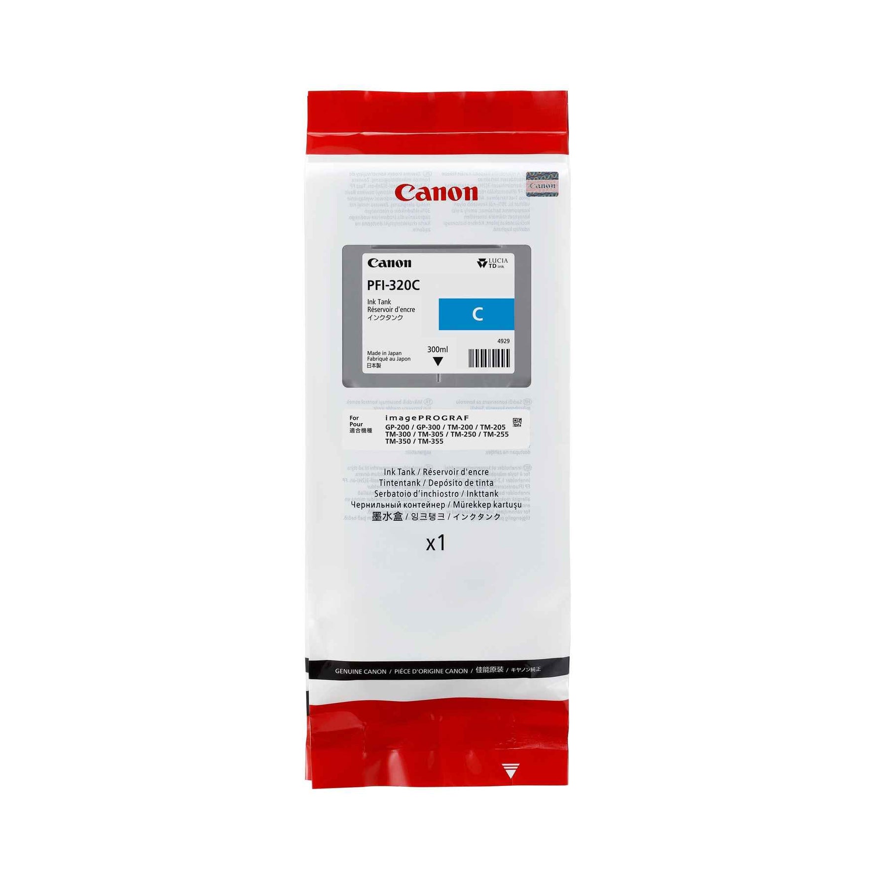 Canon Tintenpatrone PFI-320C cyan