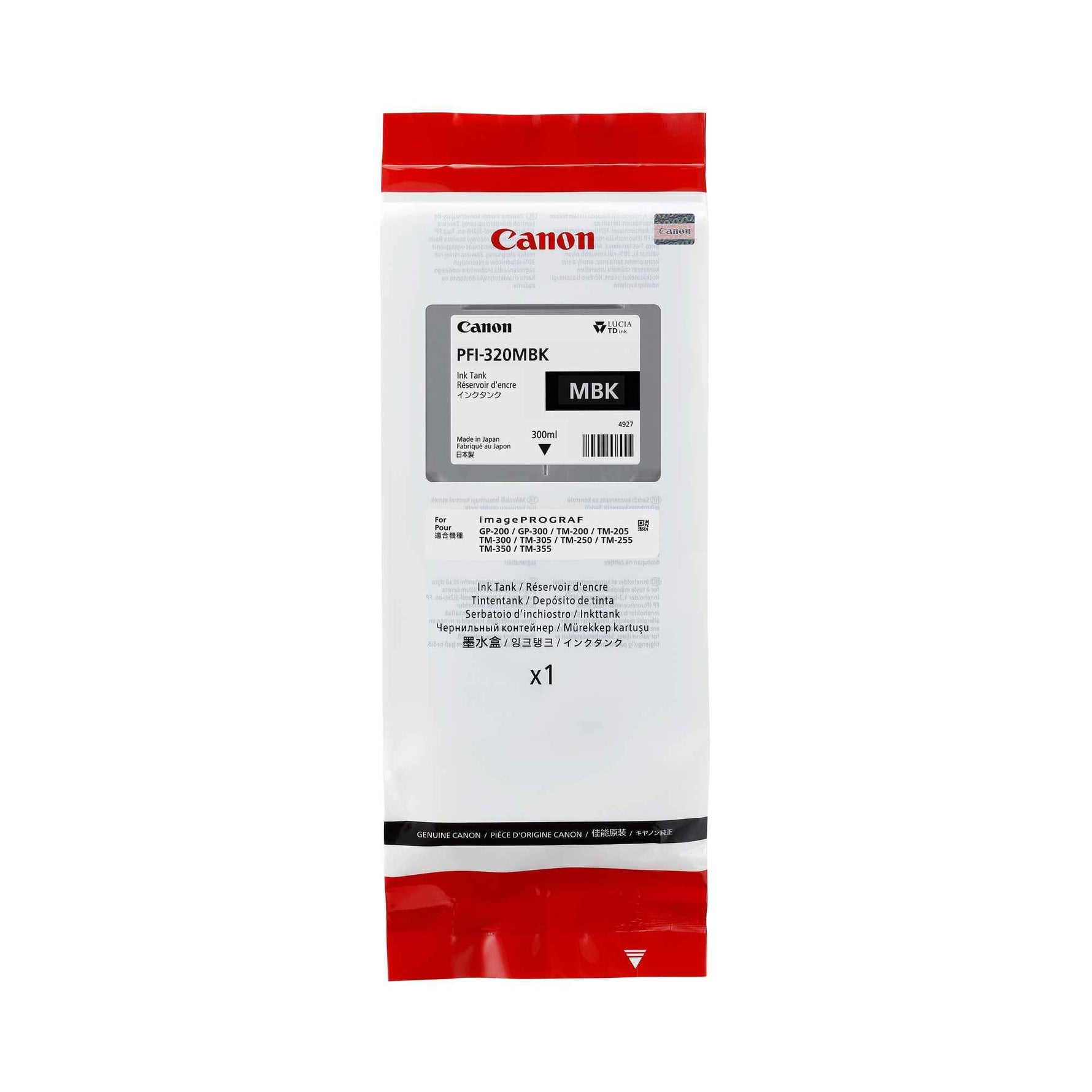Canon Tintenpatrone PFI-320MBK schwarz matt