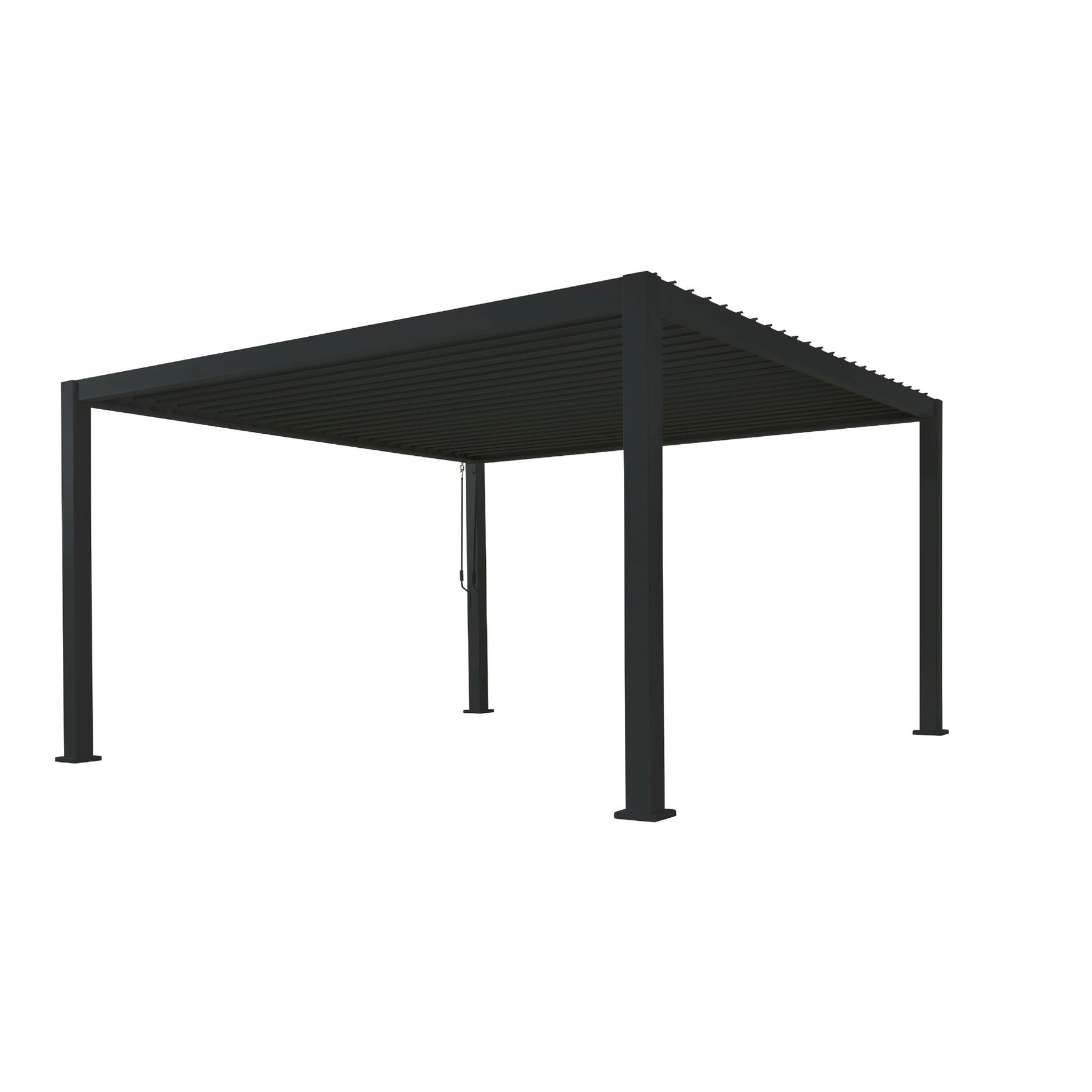 BEST Terrassenüberdachung Cadiz 300 x 250 x 400 cm (B x H x T) - Wiepa Bürofachpartner