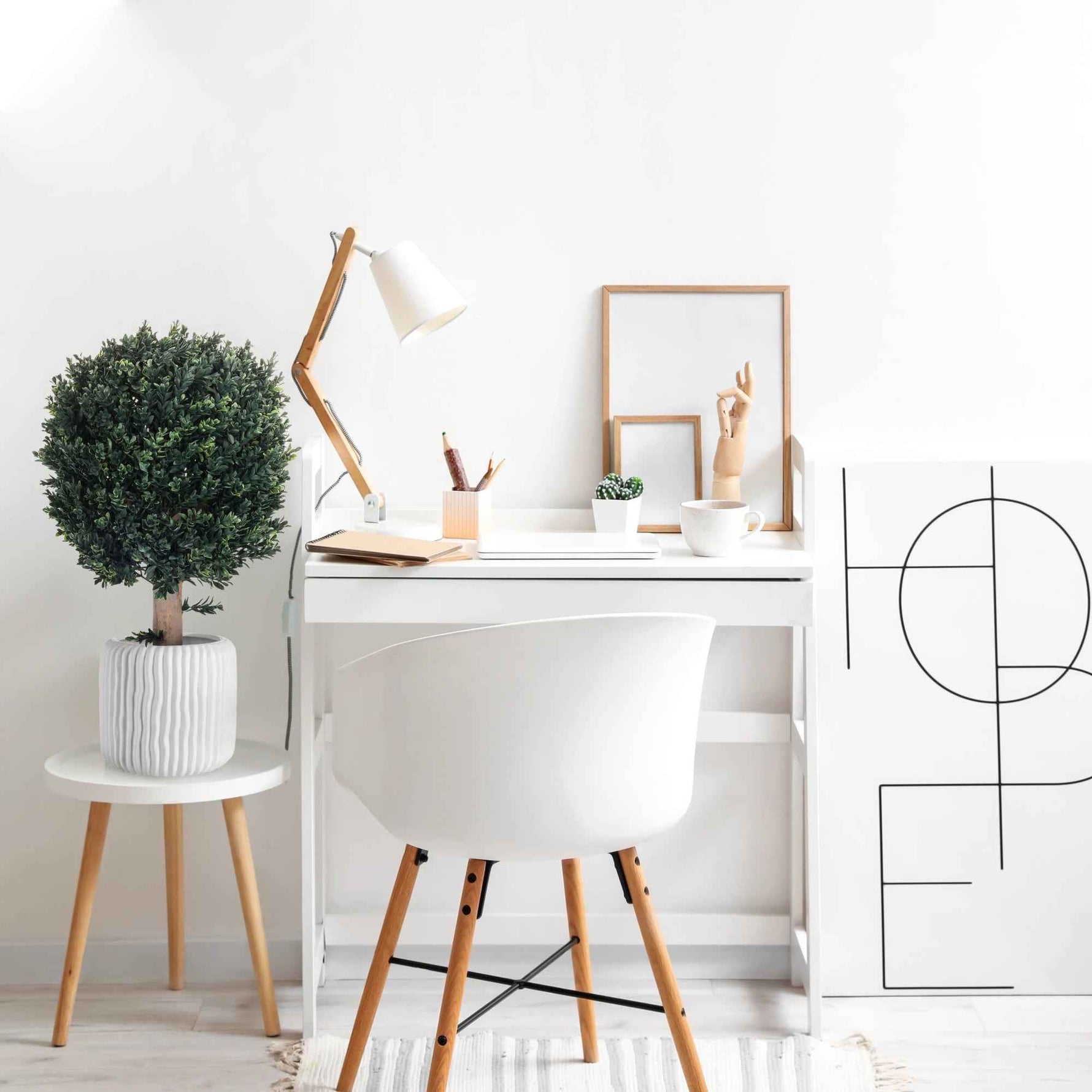 hjh OFFICE Kunstpflanze Buxus