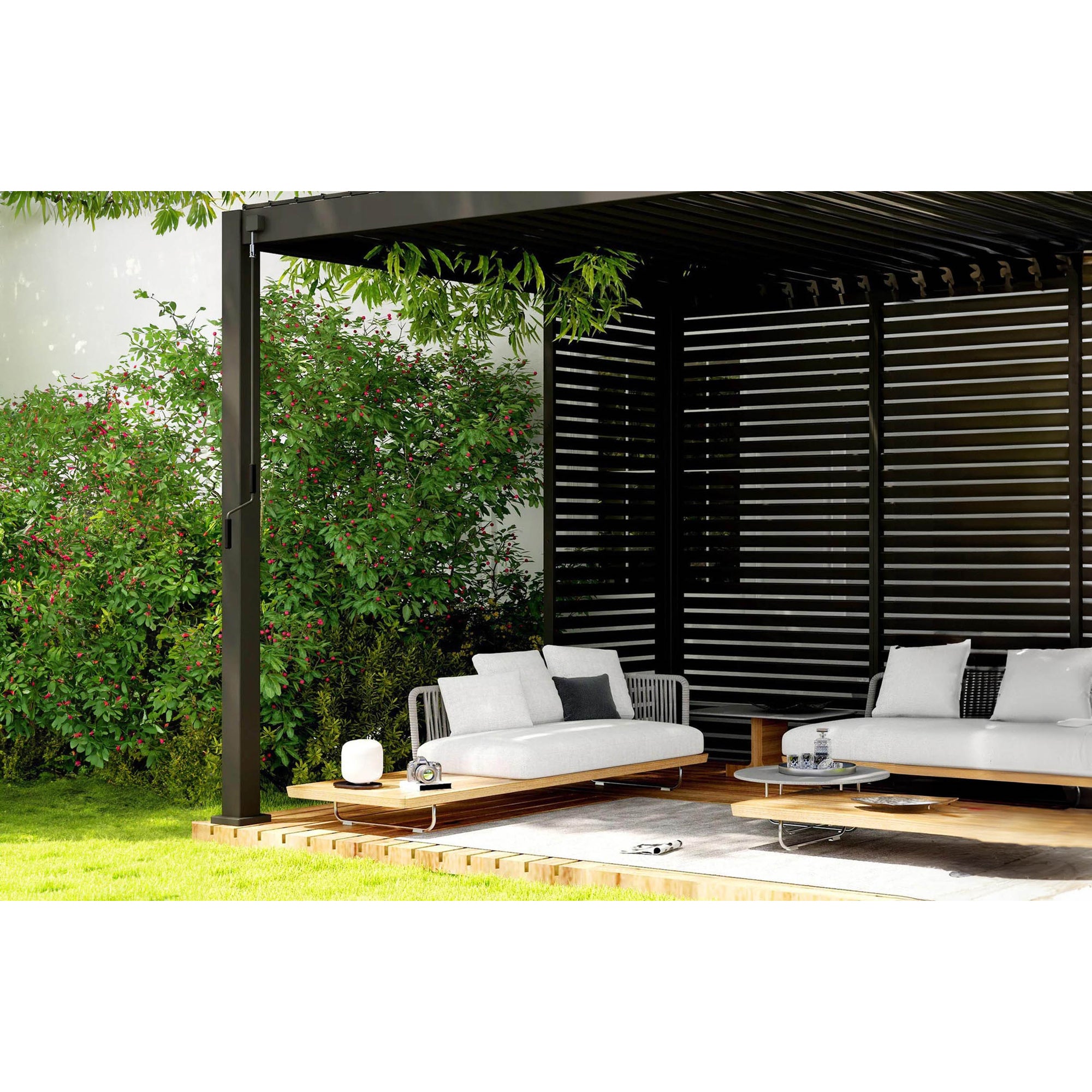 BEST Zubehör Terrassenüberdachung Louvre Best Terrassenüberdachung Cadiz 49936050, 49953050, 49972050 - Wiepa Bürofachpartner