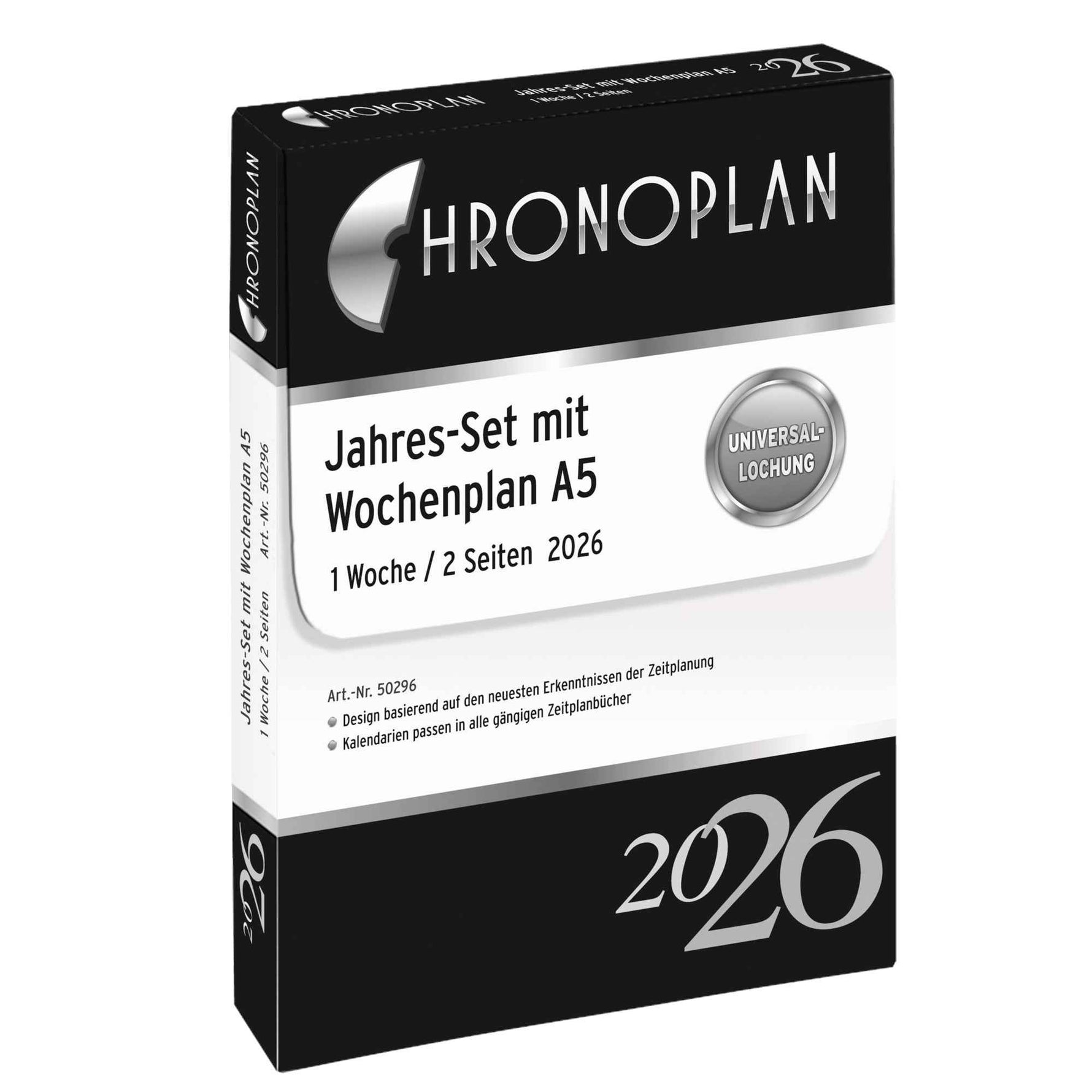 Chronoplan Einlage Kalender 2026 Jahresplan inkl. Wochenplan