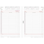 Chronoplan Einlage Kalender DIN A5 2026