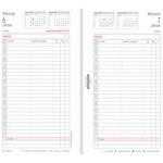 Chronoplan Einlage Kalender Midi 2026