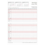 Chronoplan Einlage Kalender 2026