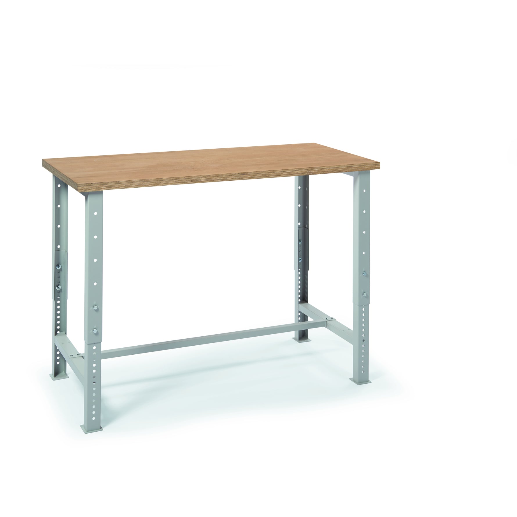 Neutralware Werkbank DS PROFI SYSTEM 1.500 x 710-1.060 x 700 mm (B x H x T) 40 mm Multiplex