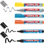 edding Schreibgeräteset Highlighting & Shading Set 6 St./Pack.