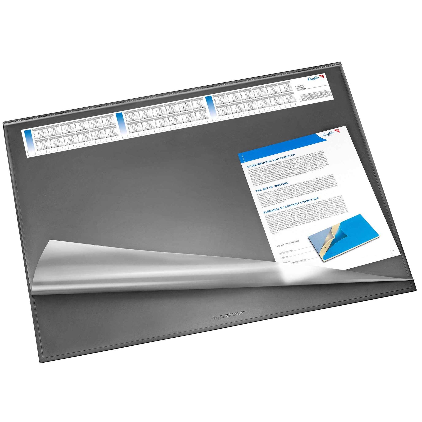 Läufer Schreibunterlage Synthos VSP mit Kalender 3 Jahre 65 x 52 cm (B x H)