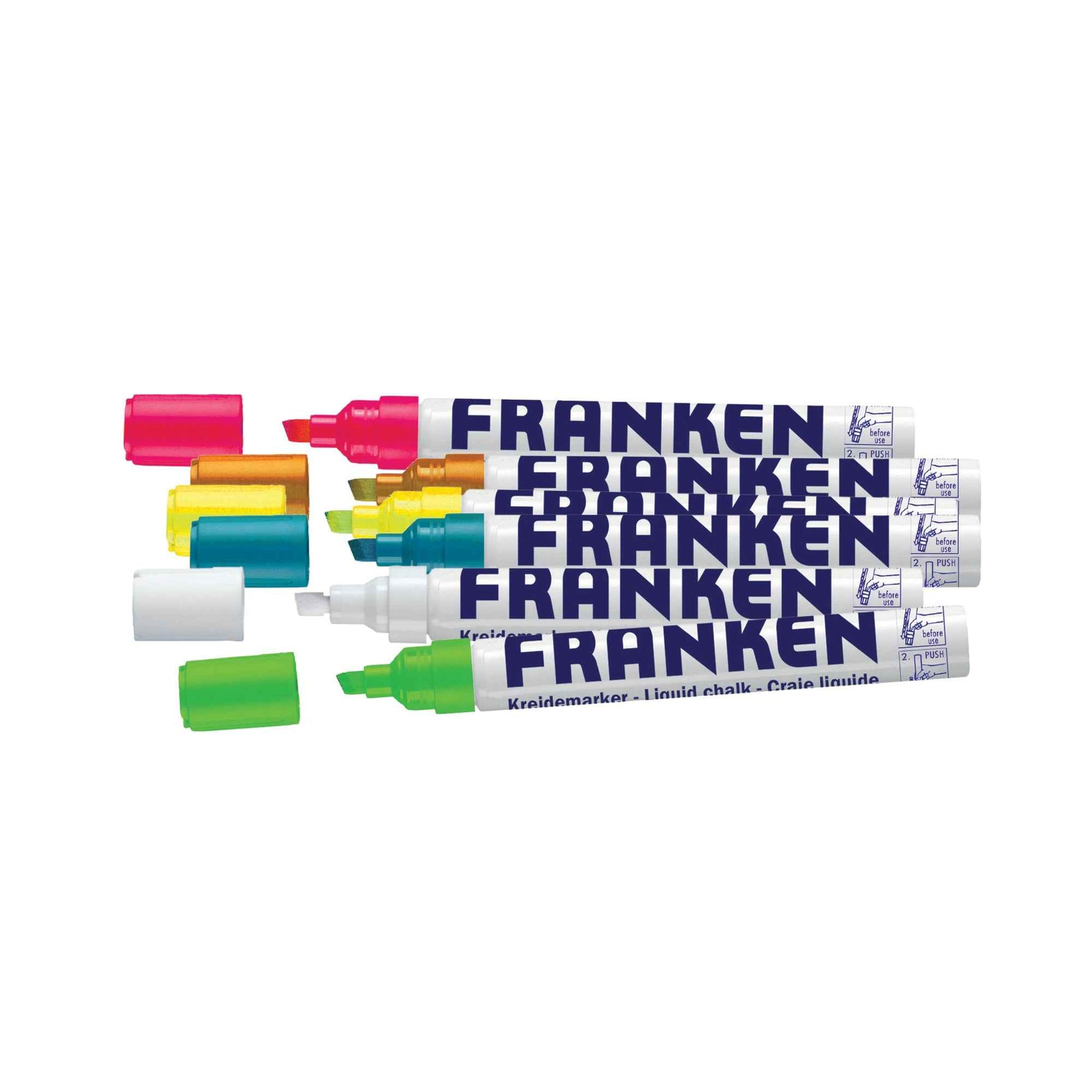 FRANKEN Kreidemarker 6 St./Pack.