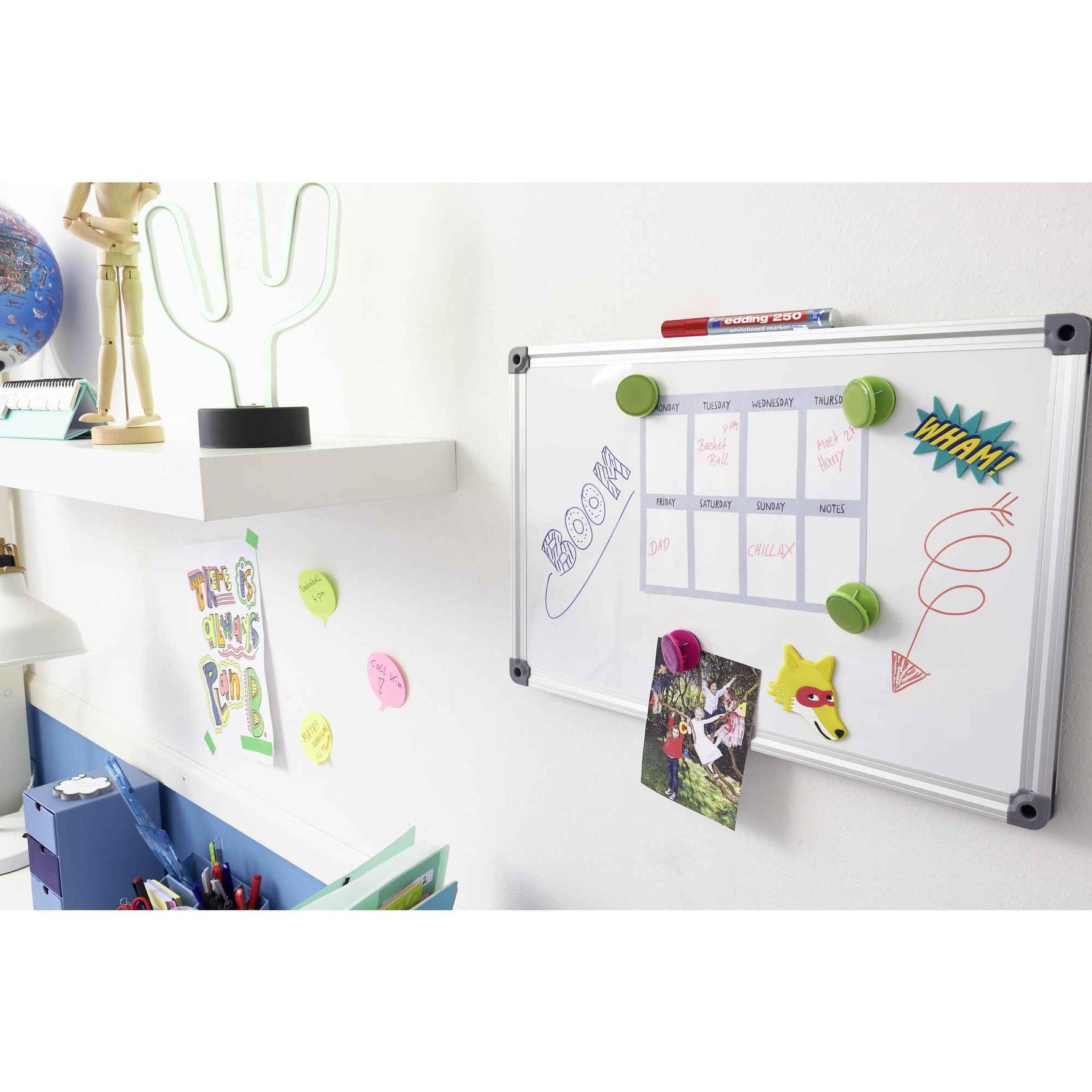 edding Whiteboardmarker 250 4 St./Pack.