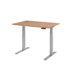 Hammerbacher Schreibtisch Basic 1.200 x 640 x 1.290 x 800 mm (B x H x T) nussbaum – Produktbild 3