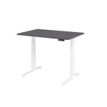 Hammerbacher Schreibtisch Basic 1.200 x 640 x 1.290 x 800 mm (B x H x T) graphit