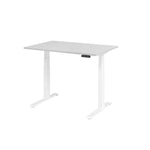 Hammerbacher Schreibtisch Basic 1.200 x 640 x 1.290 x 800 mm (B x H x T) grau