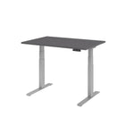 Hammerbacher Schreibtisch Basic 1.200 x 640 x 1.290 x 800 mm (B x H x T) graphit – Produktbild 3
