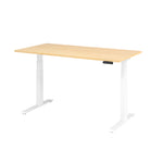 Hammerbacher Schreibtisch Basic 1.600 x 640 x 1.290 x 800 mm (B x H x T) ahorn