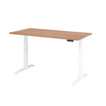 Hammerbacher Schreibtisch Basic 1.600 x 640 x 1.290 x 800 mm (B x H x T) nussbaum
