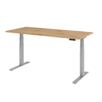 Hammerbacher Schreibtisch Basic 1.800 x 640 x 1.290 x 800 mm (B x H x T) asteiche – Produktbild 3