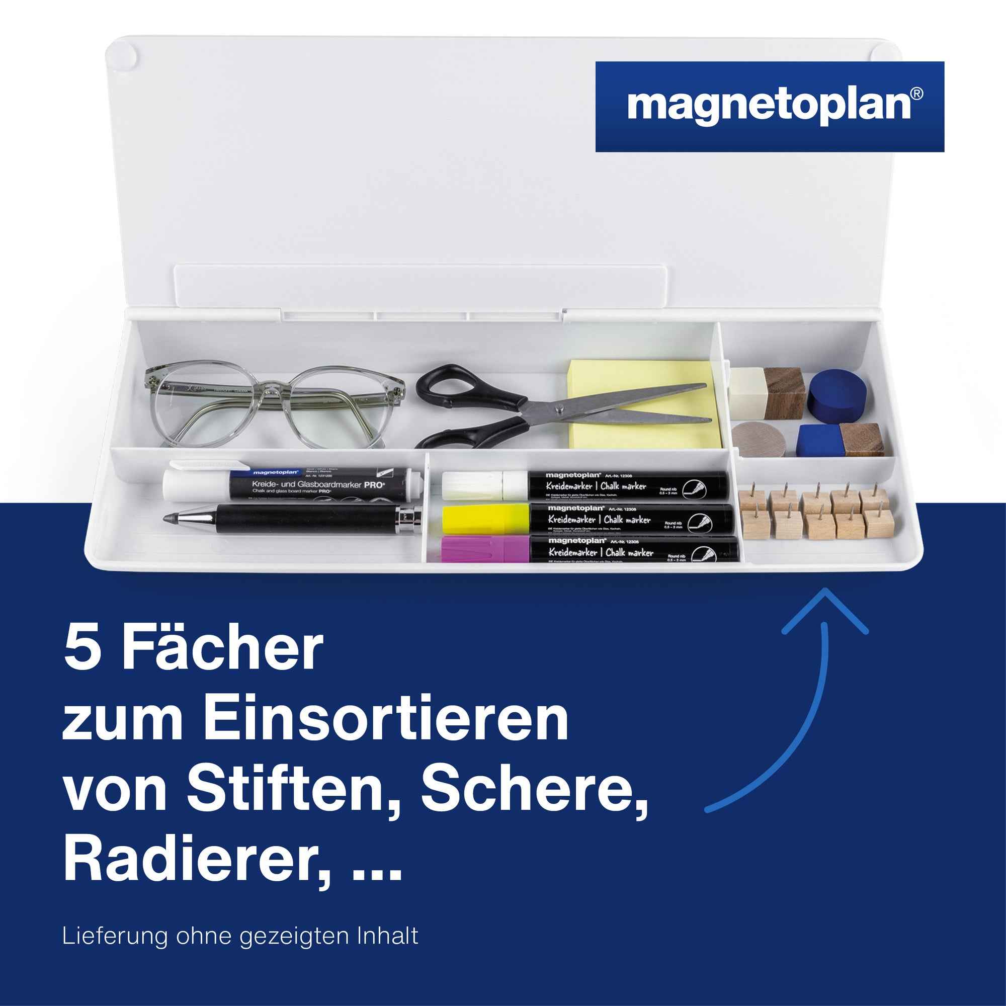 magnetoplan® Memoboard Desk-Organizer