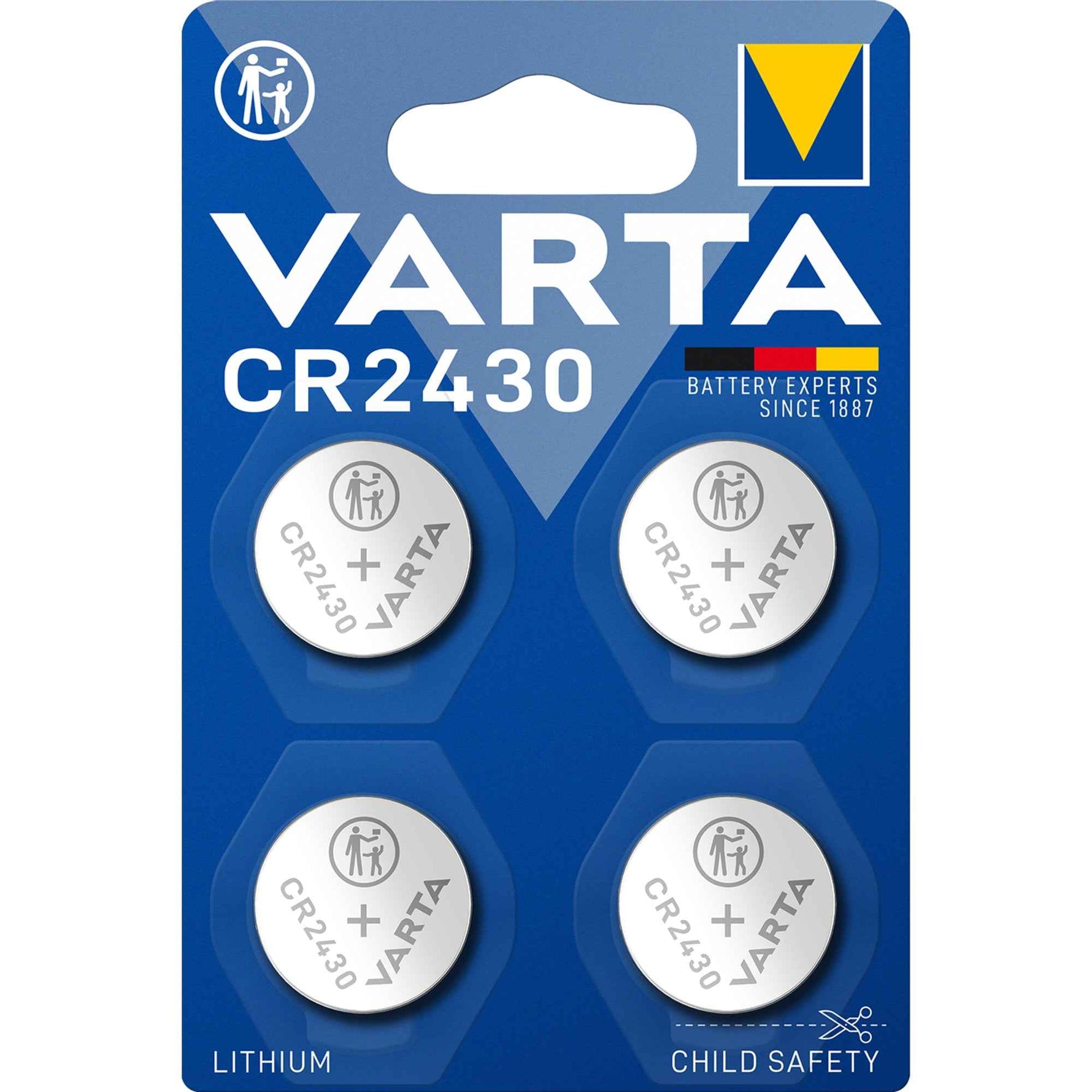 Varta Knopfzelle Lithium CR2430